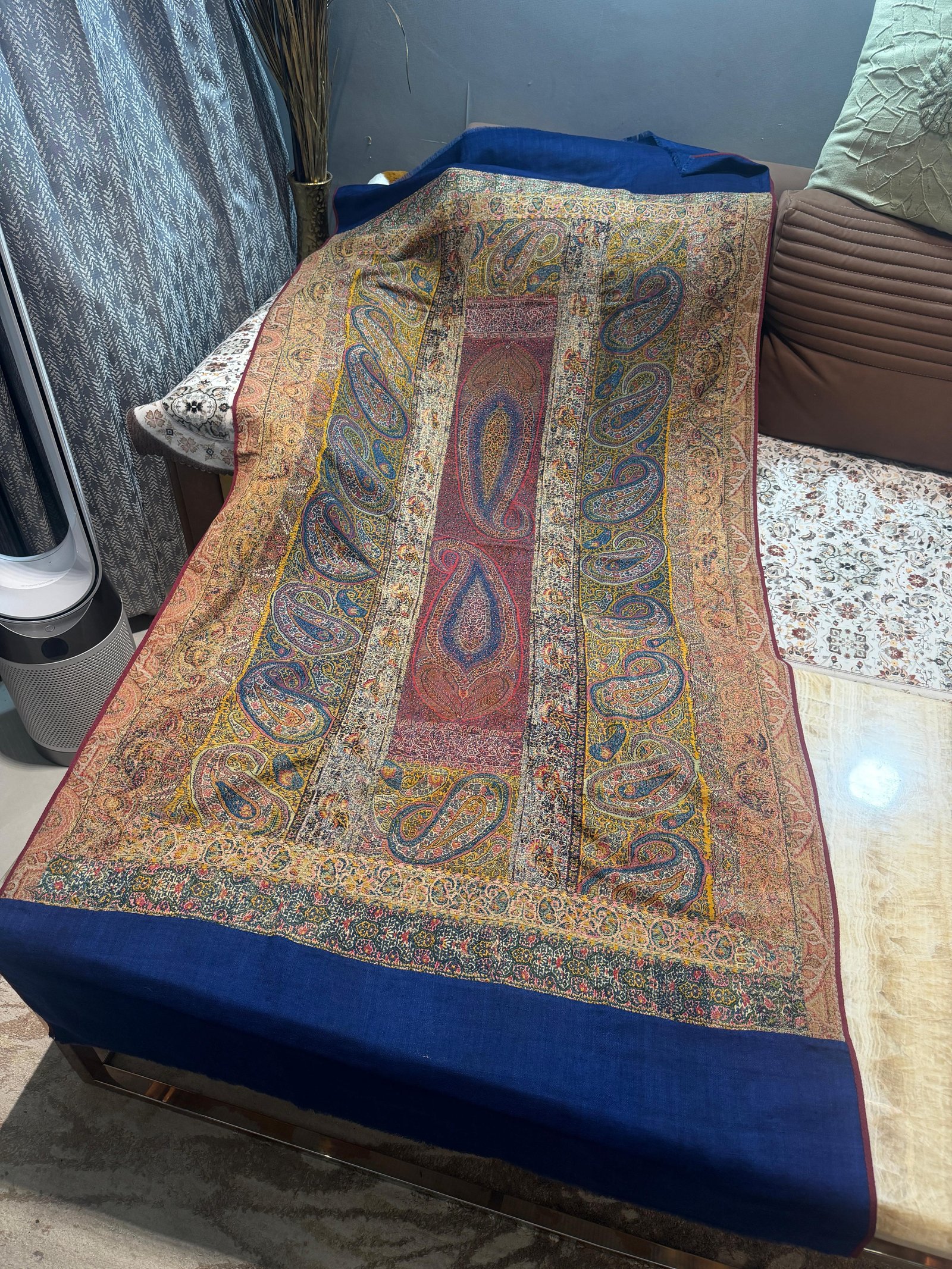Jaipuri jamawar shawl 