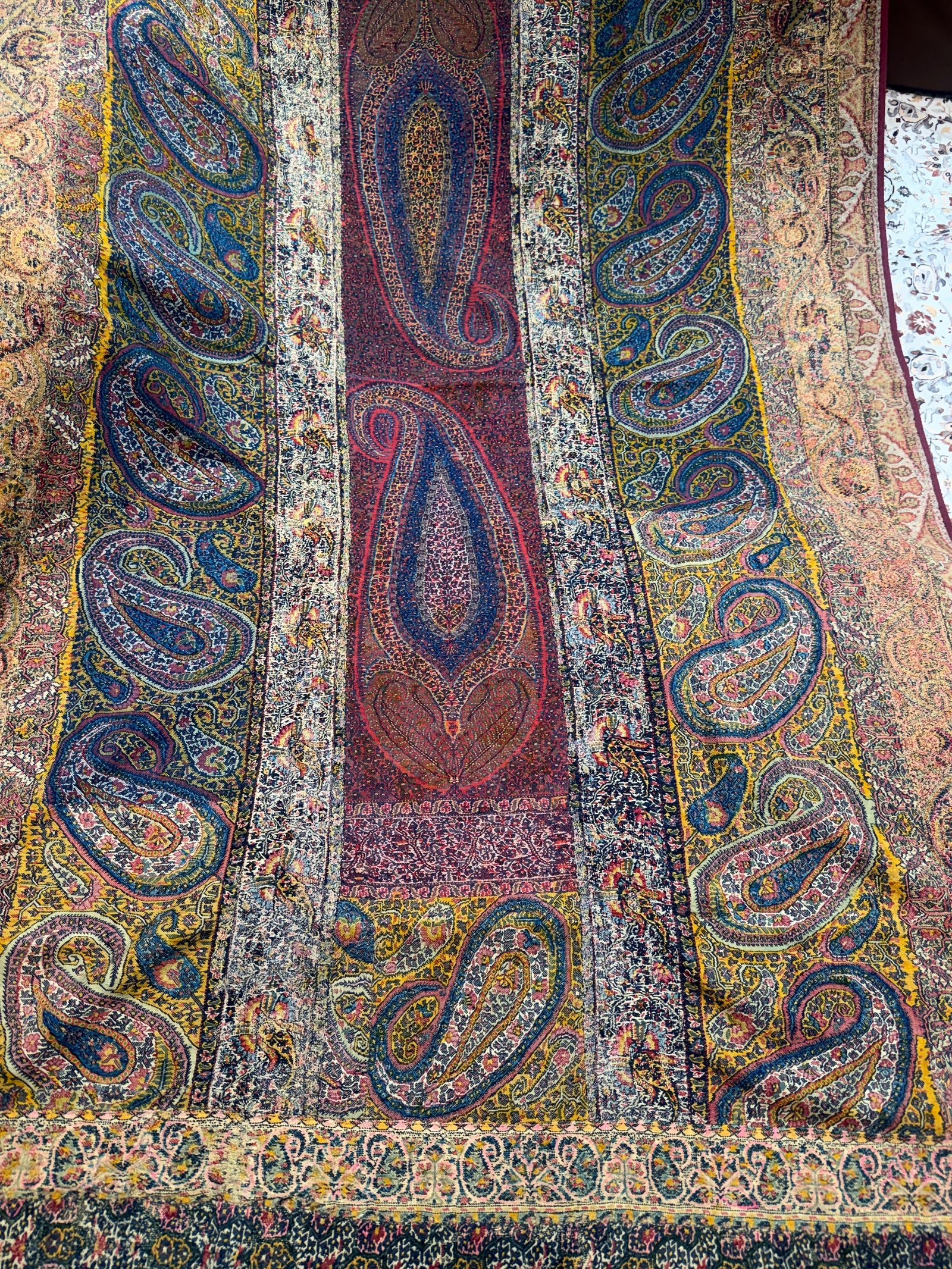 Jaipuri jamawar shawl 