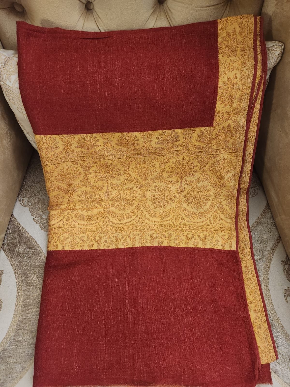 Antique resham embroidery fardi 