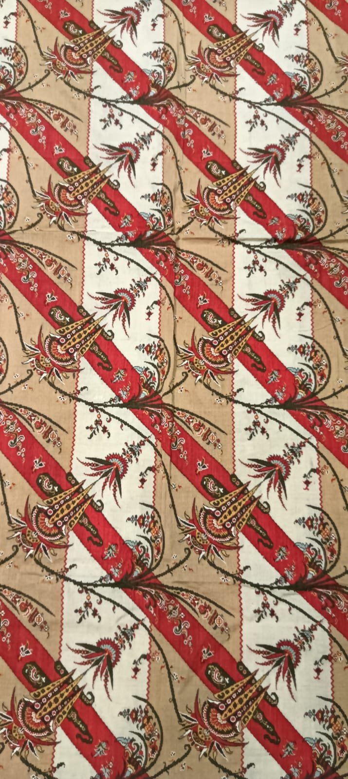 Antique Paisley unique wall hanging 