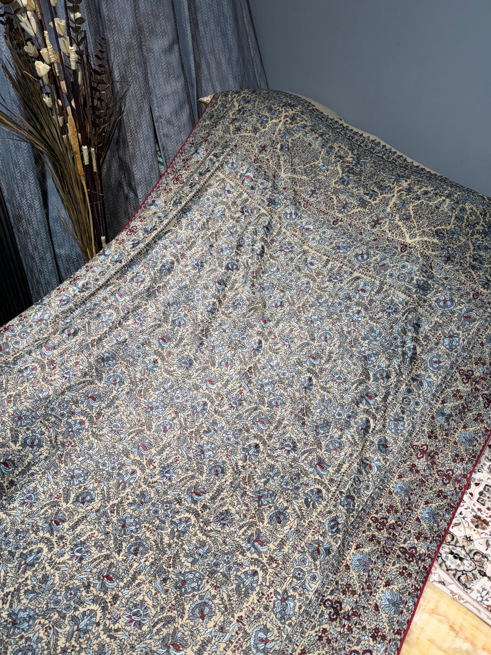 Pashmina needle work Resham unique jama